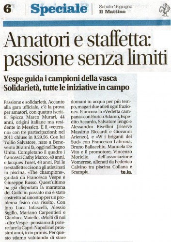 Capri Naples 2012 dans la presse