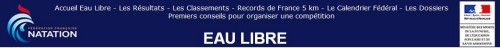 La site de la Fédération Française de Natation (FFN)