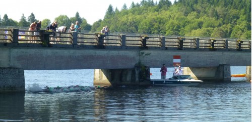 Le lac de Vassiviere, étape de coupe de France – 15km