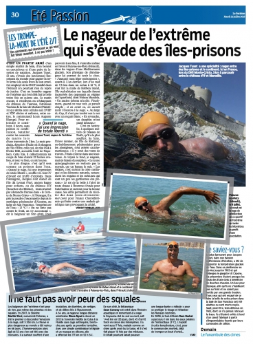 Le journal « Le Parisien » du mercredi 21 juillet 2015