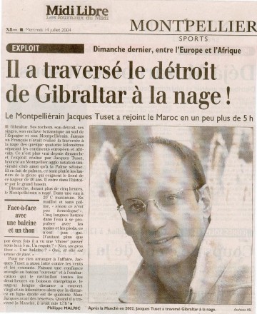 Gibraltar 2004 – Presse Midi-Libre