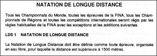 La réglementation pour les courses