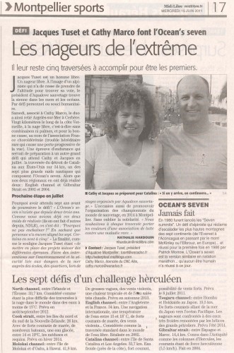 L’Ocean’s seven dans la presse